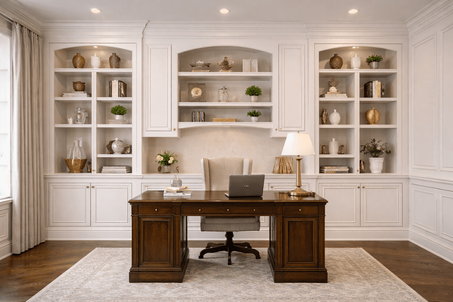 Home office built-ins